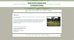 Desktop Screenshot of minlatoncaravanpark.com.au